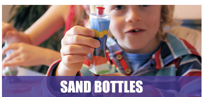 Lots of exciting Sand Bottle Shapes
